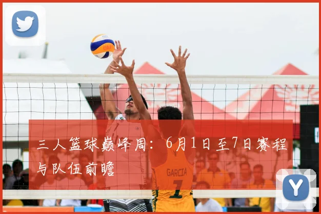 三人篮球巅峰周：6月1日至7日赛程与队伍前瞻